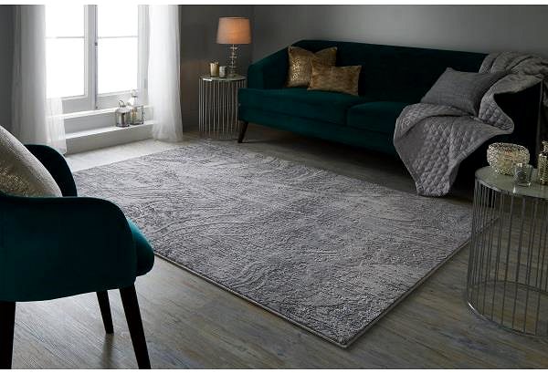 Koberec Kusový koberec Eris Arissa Silver 80×150 cm ...