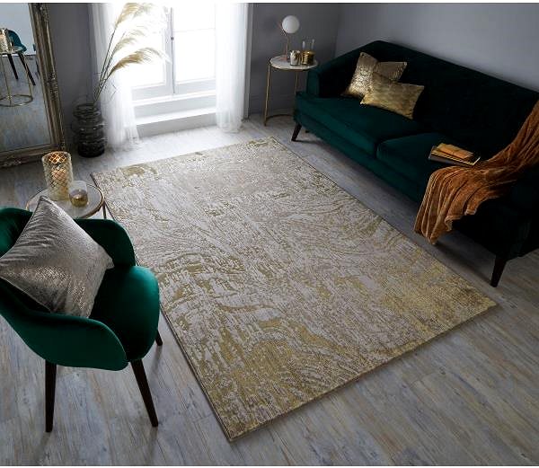 Koberec Kusový koberec Eris Arissa Gold 80×150 cm ...