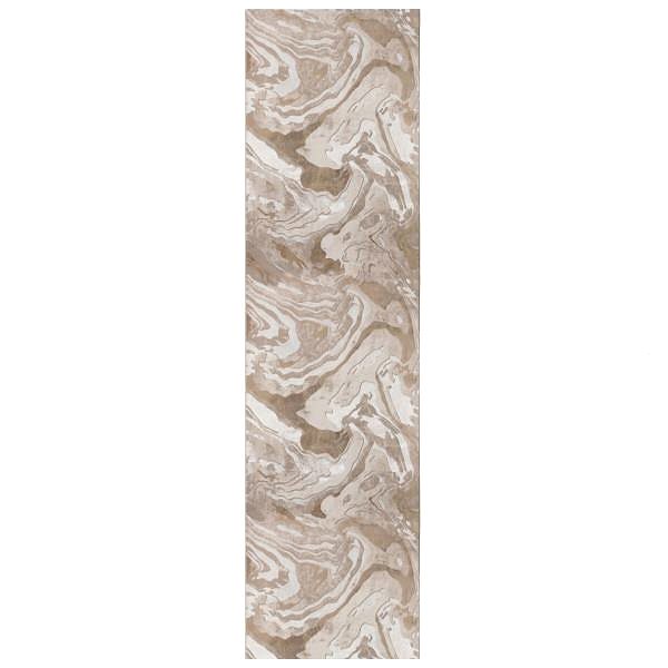 Koberec Kusový koberec Eris Marbled Natural 80 × 300 cm ...
