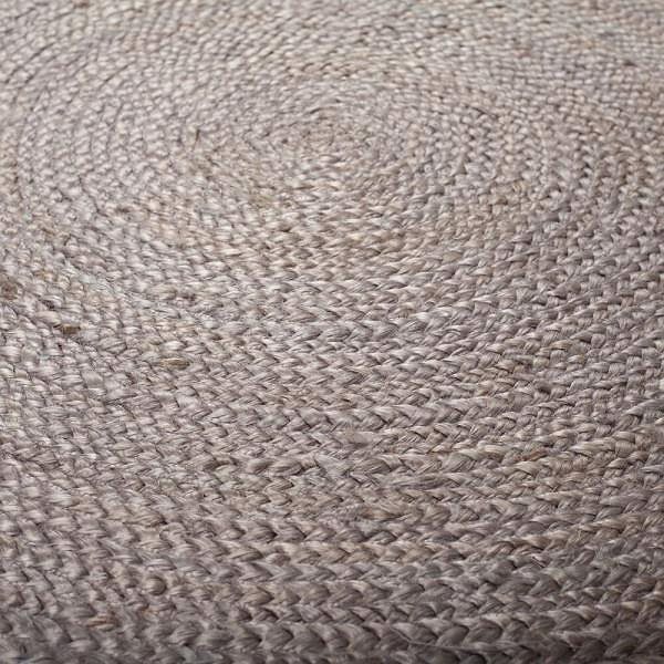 Koberec Kusový koberec Lunara Jute Circle Grey 150 × 150 (priemer) cm ...