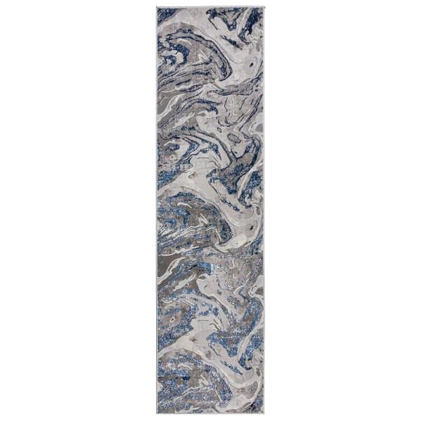 Koberec Kusový koberec Eris Marbled Navy 200 × 290 cm ...