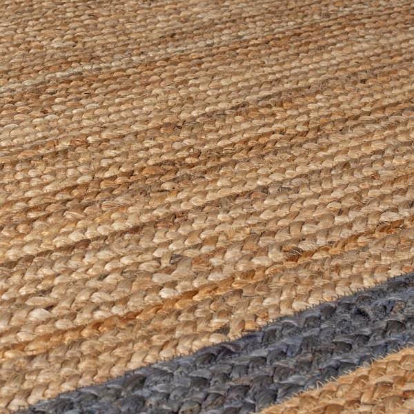 Koberec Kusový koberec Grace Jute Natural/Grey 200 × 290 cm ...