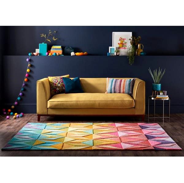 Koberec Ručne všívaný kusový koberec Illusion Reverie Multi 120 × 170 cm ...