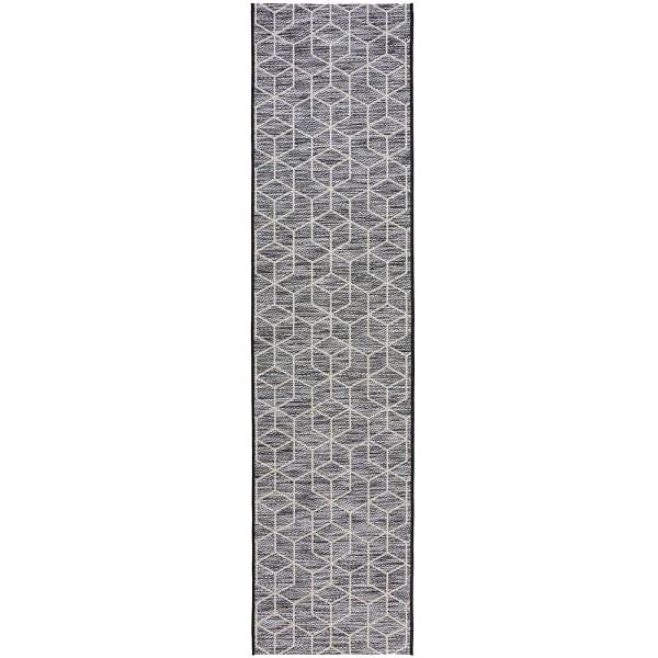 Koberec Kusový koberec Lipari Napoli Black 60 × 230 cm ...