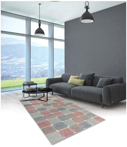 Koberec Kusový koberec Portland 172/RT4P, 67 × 120 cm ...