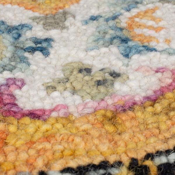 Koberec Kusový koberec Wool Loop Dahlia Yellow/Multi 120 × 170 cm ...