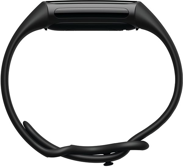 Fitness Tracker Fitbit Charge 5 Black/Graphite Stainless-Steel Lateral view