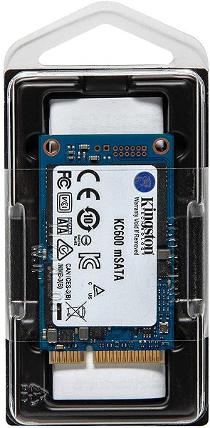 SSD Kingston KC600 256GB mSATA Screen