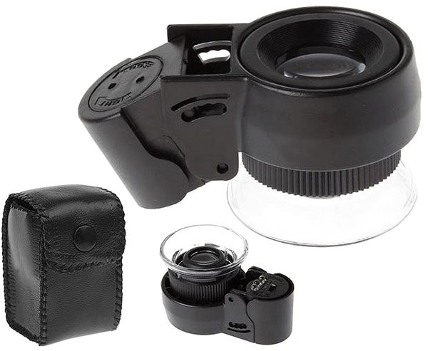 Lupa Verk 09059 LED Hodinářská lupa 45x - 21 mm ...