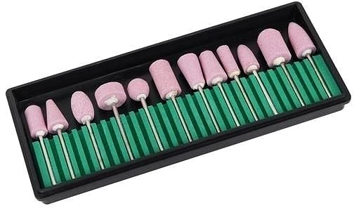 Manicure set Beautylushhh 8885 Set of 12 nail grinder attachments .