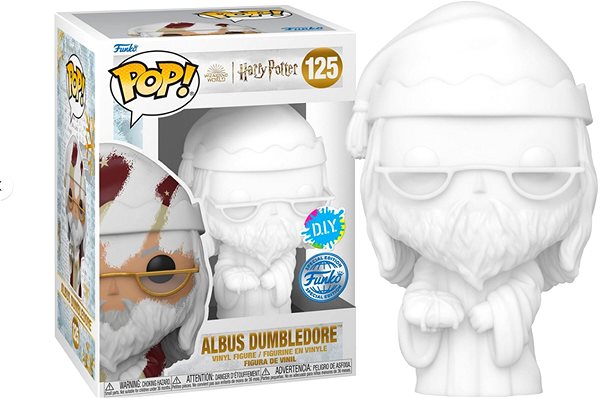 Figure Funko POP! Harry Potter Dumbledore Holiday Exclusive DIY 125 ...