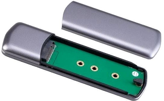Külső merevlemez ház AKASA - M.2 SATA / NVMe SSD külső box s USB 3.2 Gen 2 / AK-ENU3M2-05 Jellemzők/technológia