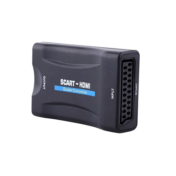 Redukcia PremiumCord Prevodník SCART na HDMI 1080P s napájacím zdrojom 230 V ...