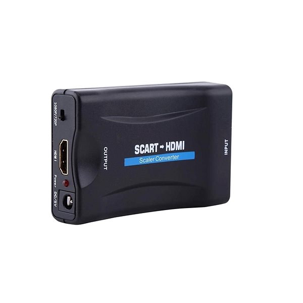 Adapter PremiumCord SCART to HDMI 1080P Converter with 230V Power Supply ...
