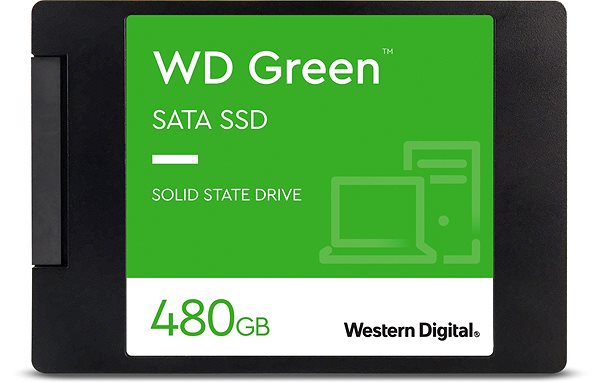SSD meghajtó WD Green SSD 480GB 2.5