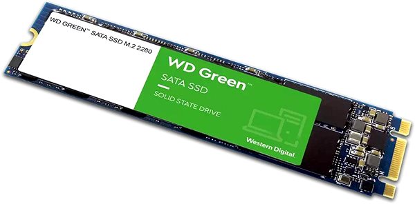 SSD disk WD Green SSD 240 GB M.2 Screen