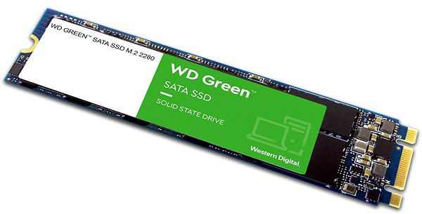 SSD WD Green SSD 480GB M.2 Screen