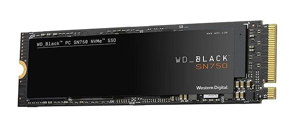 SSD-Festplatte WD Black SN750 NVMe SSD 1TB Screen