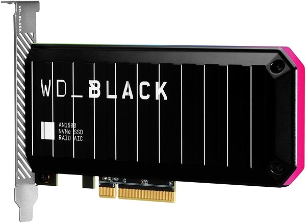 SSD meghajtó WD Black AN1500 1TB Képernyő