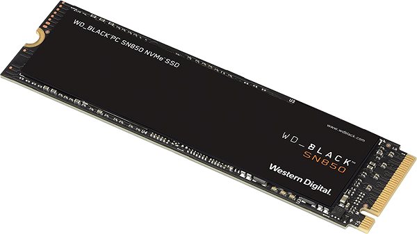 SSD meghajtó WD Black SN850 NVMe 1TB Képernyő
