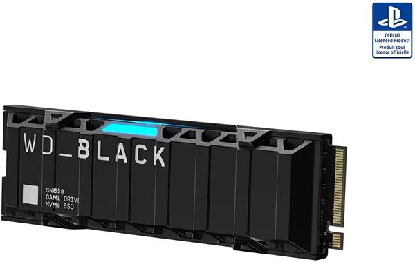 SSD disk WD BLACK SN850 NVMe Heatsink pro PS5 2TB ...