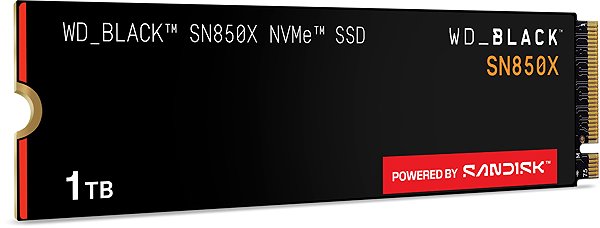 SSD WD_BLACK™ SN850X NVMe™ SSD POWERED BY SANDISK 1 TB ...