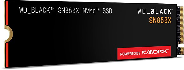 SSD WD_BLACK™ SN850X NVMe™ SSD POWERED BY SANDISK 4 TB ...