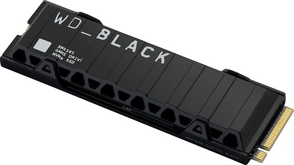 SSD-Festplatte WD BLACK SN850X NVMe 1TB Kühlkörper ...
