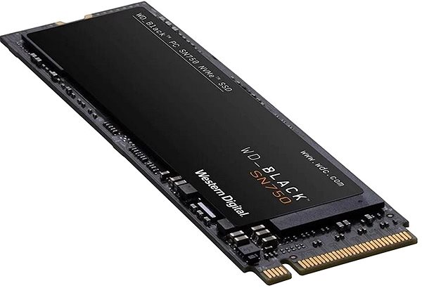 SSD meghajtó WD Black SN750 SE NVMe 250 GB Képernyő