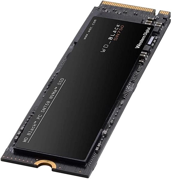 SSD meghajtó WD Black SN750 SE NVMe 250 GB Képernyő