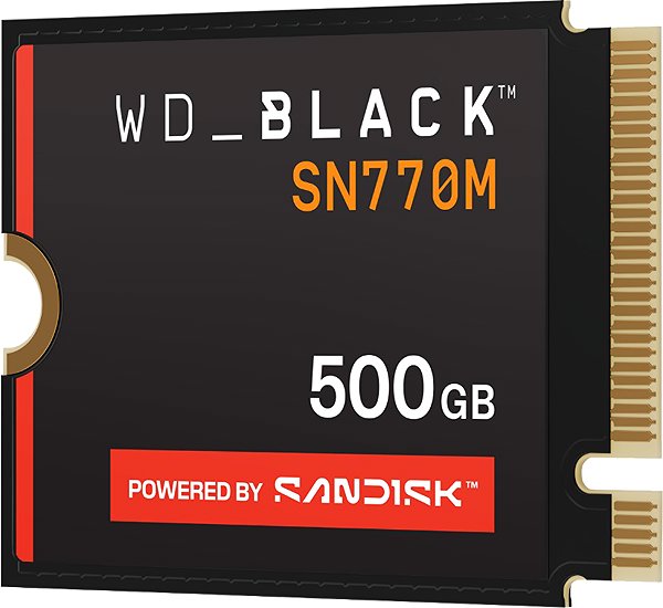 SSD WD_BLACK™ SN770M NVMe™ SSD POWERED BY SANDISK 500 GB ...