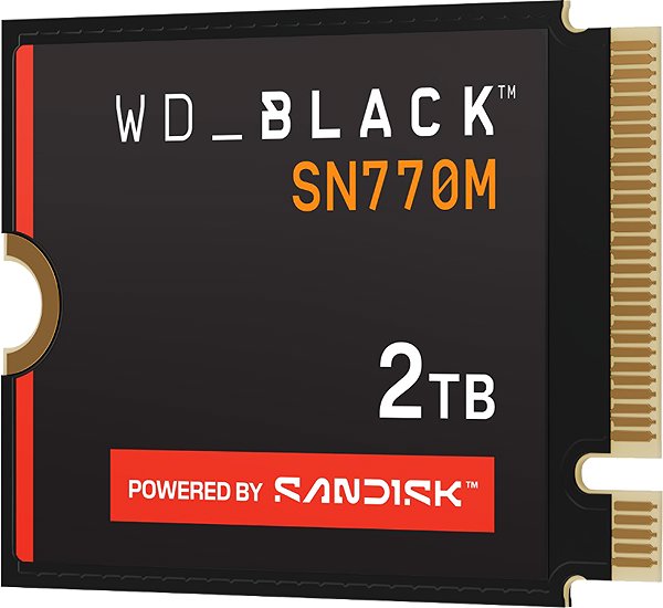 SSD WD_BLACK™ SN770M NVMe™ SSD POWERED BY SANDISK 2 TB ...