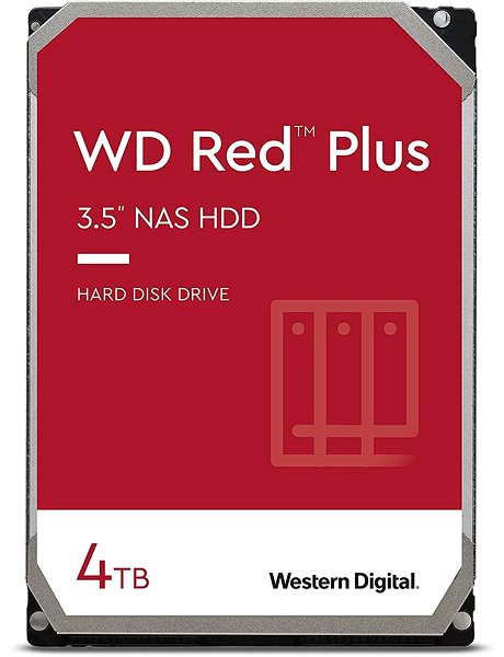 Festplatte WD Red Plus - 4 TB HD ...