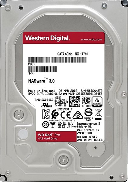 Pevný disk WD Red Pro 22TB ...