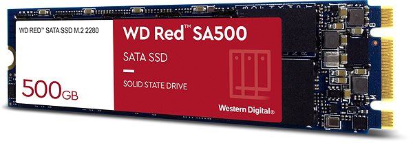 SSD meghajtó WD Red SA500 500GB M.2 Képernyő