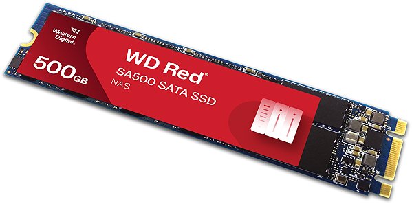SSD WD Red SA500 SATA SSD M.2 2280 POWERED BY SANDISK 500 GB ...