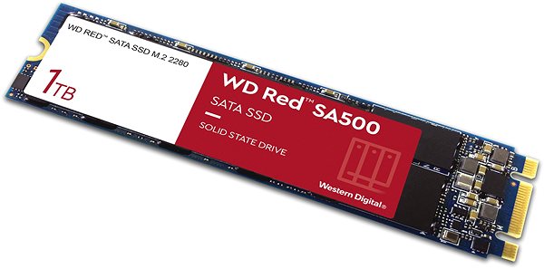 SSD meghajtó WD Red SA500 1TB M.2 Képernyő