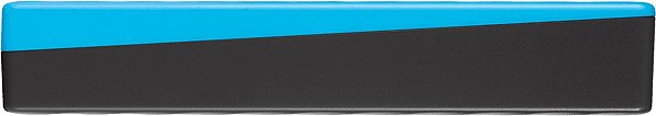 External Hard Drive WD My Passport 2TB, blue Lateral view