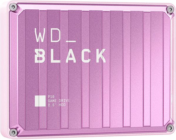 Externý disk WD BLACK P10 Game drive 4 TB, ružová ...