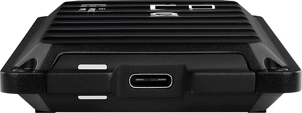 External Hard Drive WD BLACK P50 SSD Game Drive 500GB Lateral view