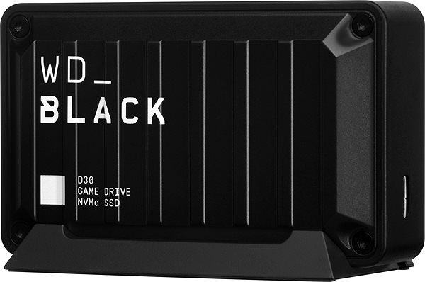 Externe Festplatte WD BLACK D30 1TB Seitlicher Anblick