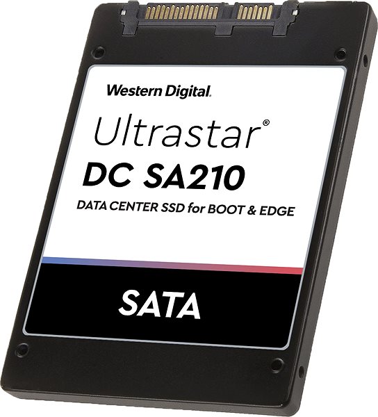 SSD meghajtó WD Ultrastar SA210 120GB Képernyő