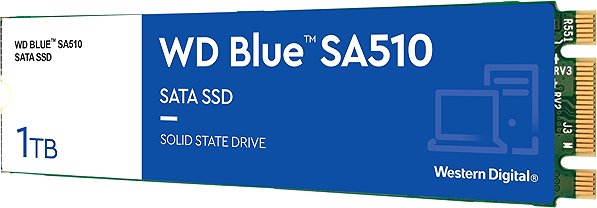 SSD WD Blue SA510 SATA SSD M.2 2280 POWERED BY SANDISK 1 TB Screen