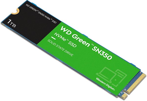 SSD meghajtó WD Green SN350 1TB Képernyő