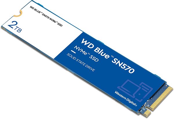 SSD meghajtó WD Blue SN570 2TB Képernyő