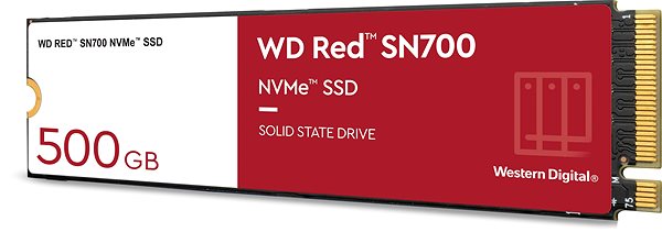 SSD meghajtó WD Red SN700 NVMe 500GB Képernyő