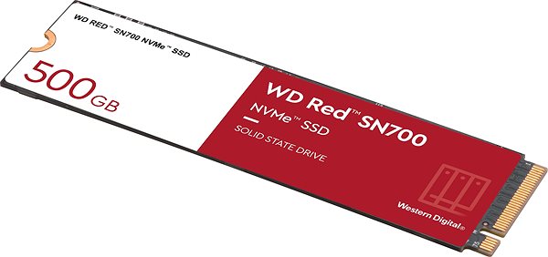 SSD meghajtó WD Red SN700 NVMe 500GB Képernyő