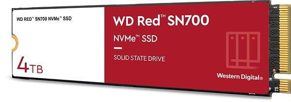 SSD disk WD Red SN700 NVMe 4 TB Screen