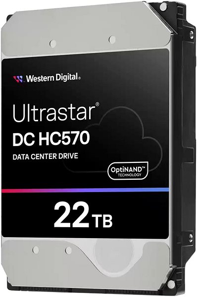 Merevlemez WD Ultrastar DC HC570 22TB SATA SE (0F48155) ...