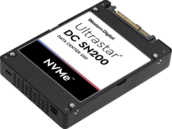 SSD disk WD Ultrastar DC SN200 800 GB U.2 Bočný pohľad